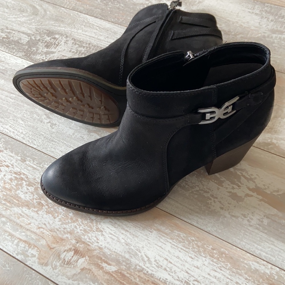 New Sam Edelman Morgon Nubuck Leather Ankle Bootie - Picture 9 of 10